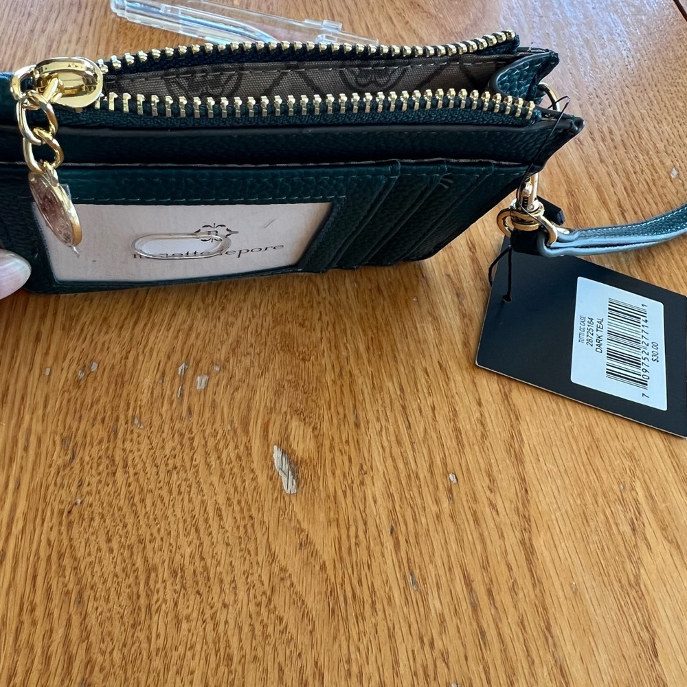 Wristlet wallet by Nanette Lepore Dark Teal - Picture 5 of 5